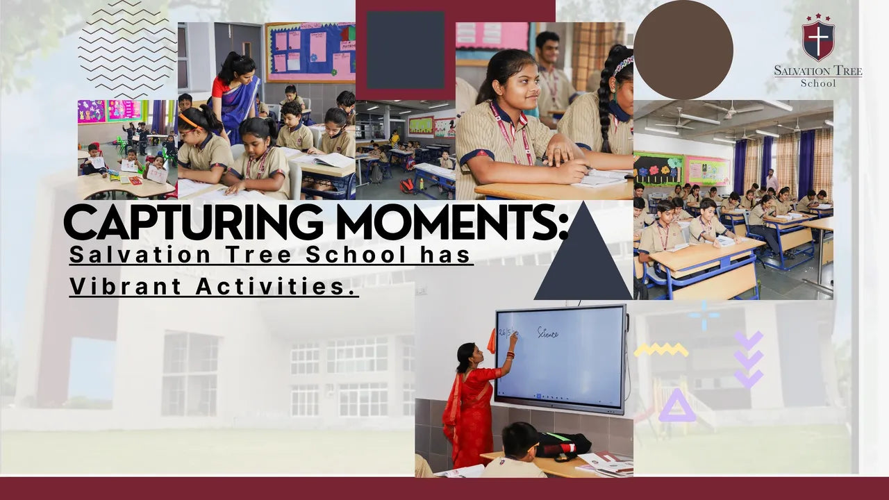 Capturing Moments: Salvation Tree School has Vibrant Activities.
